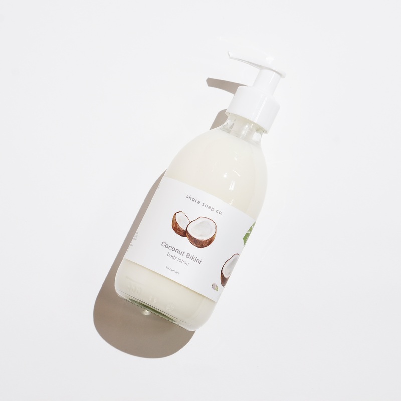 Coconut Bikini Body Lotion|10 ounce|4 ounce