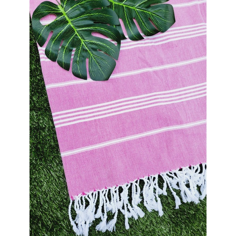 Hot Pink Turkish Towel|HOT PINK|One Size