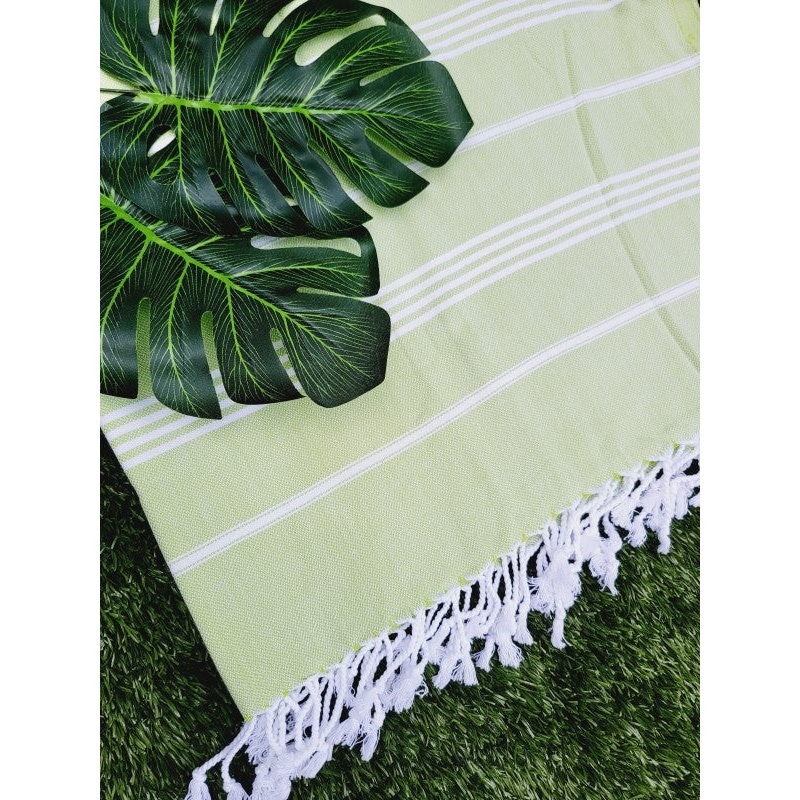 Light Green Turkish Towel|LIGHT GREEN|One Size