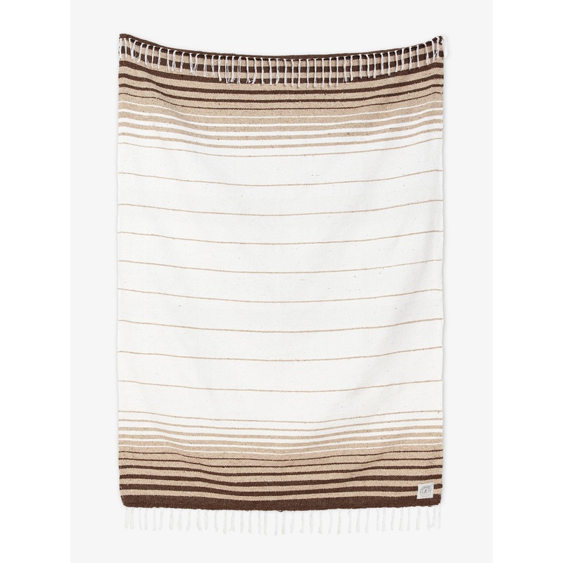 Mocha Tulum Mexican Blanket