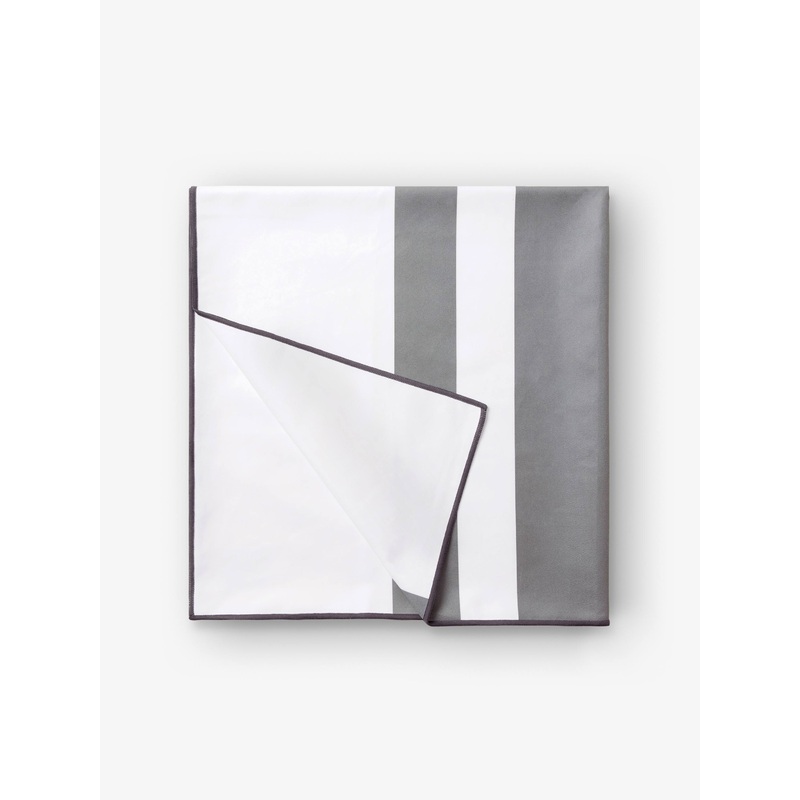 Quarry Gray Microfiber Beach Towel