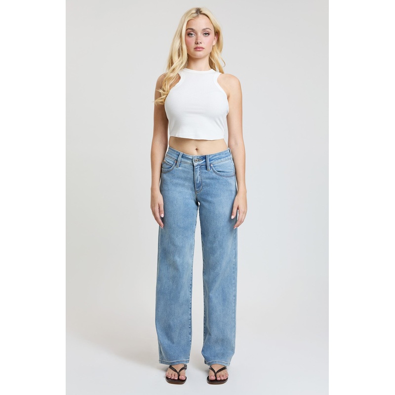 Women’s Luxe High Rise WannaBettaButt Straight Leg Jeans