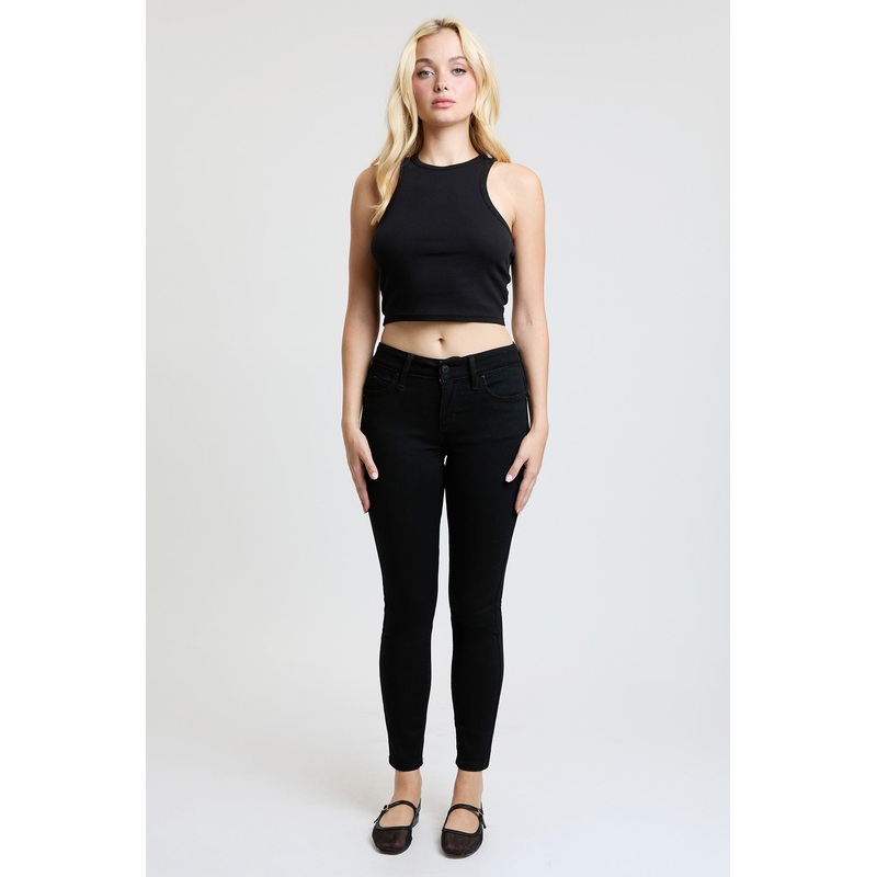 Women’s Luxe Mid Rise WannaBettaButt Skinny Jeans
