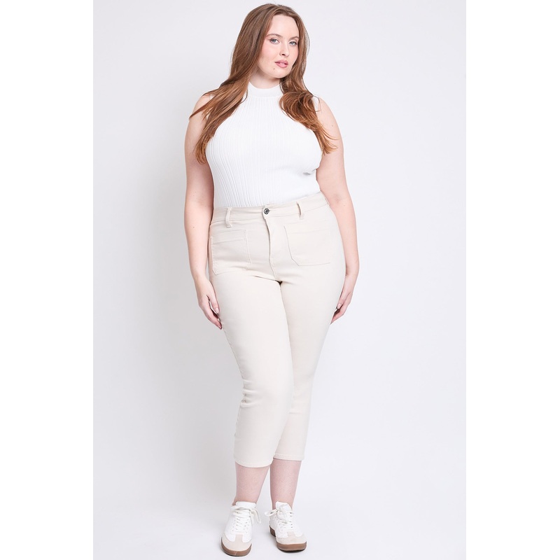 Women’s Plus Hyperstretch Crop Straight Leg Pants