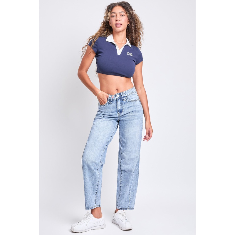 Women’s Rigid Detailed Barrel Jeans