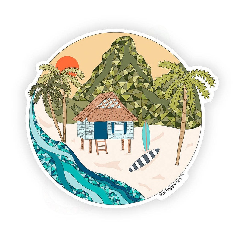 3.5 Stay Awhile Vinyl Sticker