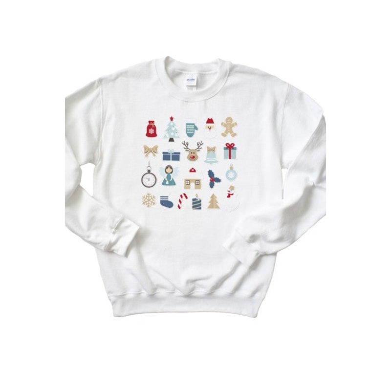 Christmas Things Sweatshirt|white|L|M|S|XL