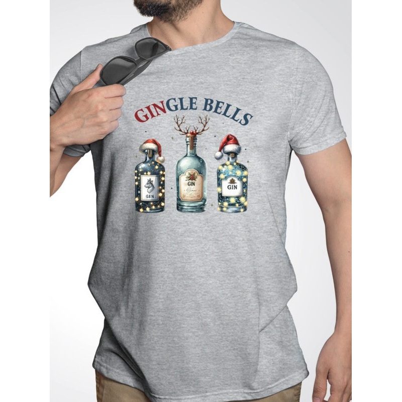 Gingle Bells Holiday Christmas Graphic Tee