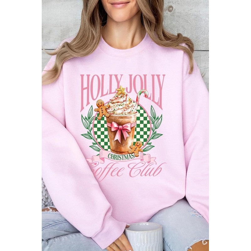 Holly Jolly Christmas Coffee Club Sweatshirts