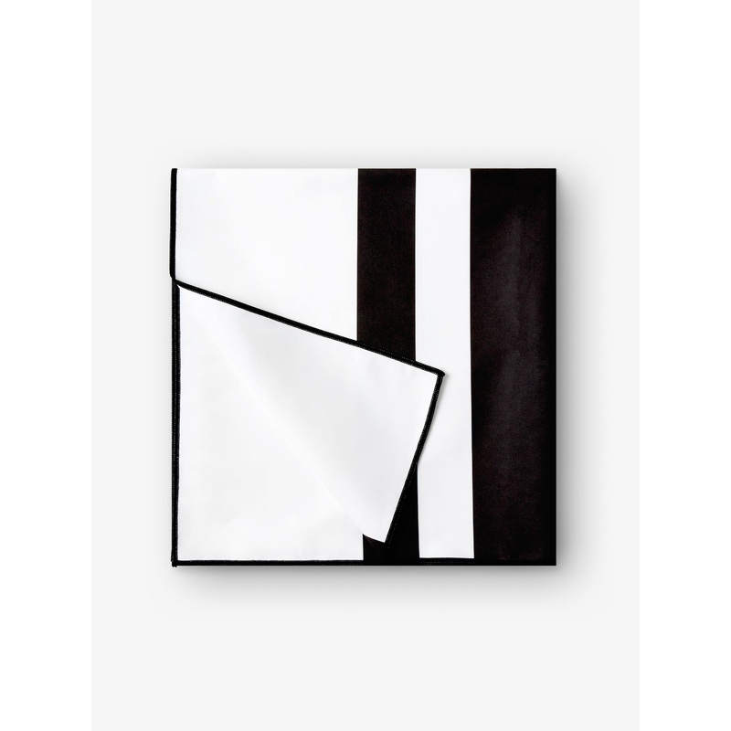 Noir Microfiber Beach Towel
