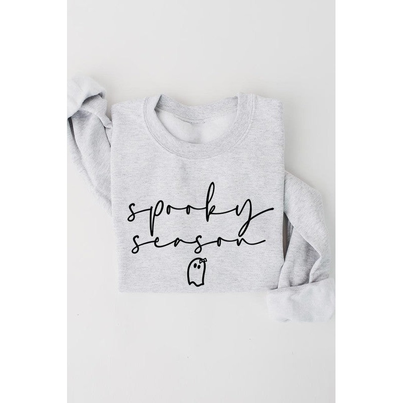 Spooky Season Graphic Fleece Sweatshirts