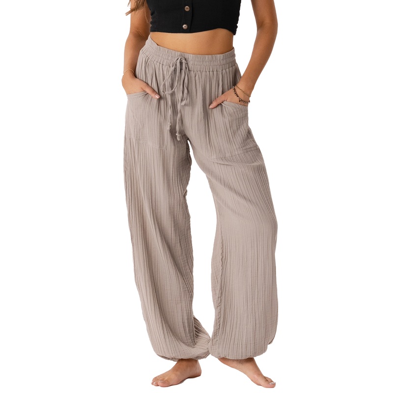 Stone Cotton Castaway Pants|Small|Medium|Large
