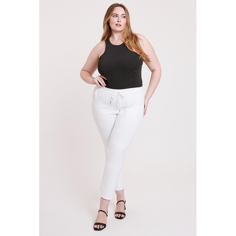 Women’s Plus High Rise Pull On Straight Leg Jogger