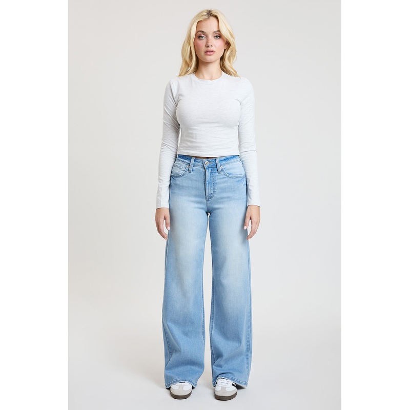 Women’s Super Soft High Rise Wide Leg Jeans