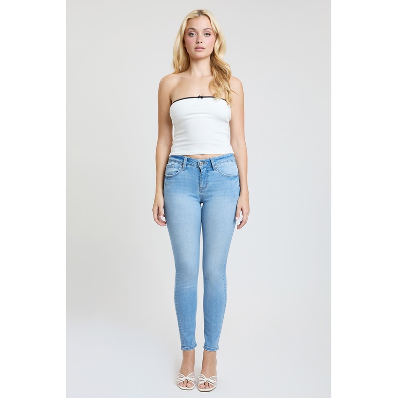 Women’s Super Soft Mid Rise Skinny Jeans