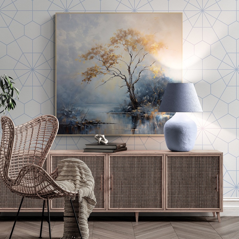 Canvas Print: Autumnal Reflection