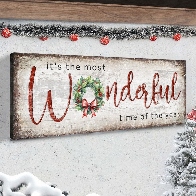 It’s the most Wonderful Time of the Year Christmas Sign IV