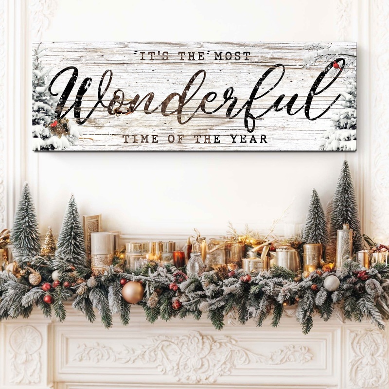 It’s the most Wonderful Time of the Year Christmas Sign V