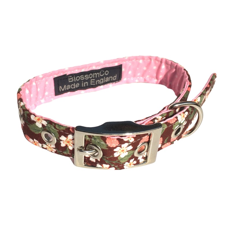 Bramble – Liberty Print Dog Collar