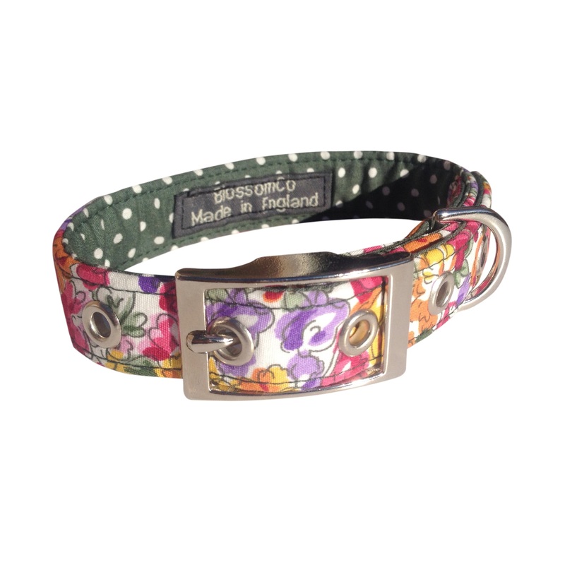 Eva – Floral Dog Collar|X-Small|Small|Medium|Large