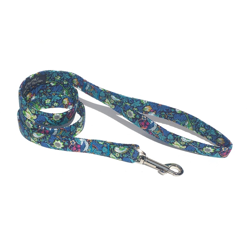 Strawberry Thief – Liberty Print Dog Lead