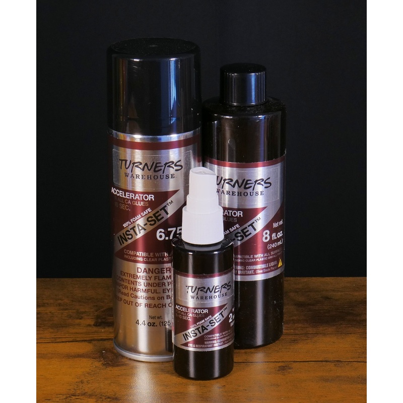 BSI Insta Set CA Accelerator|2 oz. – Insta Set CA Accelerator|8 oz. – Insta Set CA Accelerator|6.75 oz. Aerosol – Insta Set CA Accelerator