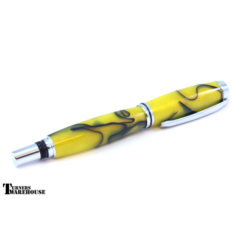 ECO JR Gentlemen’s II Pen Kit|Gold – Rollerball|Chrome – Rollerball|Gun Metal – Rollerball