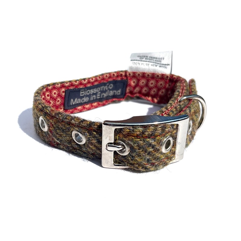 Ensay – Harris Tweed Dog Collar