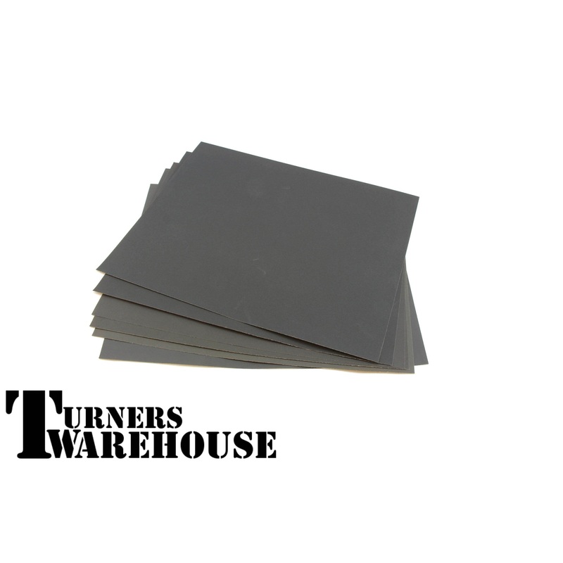 Fine Grit Sandpaper|1000 Grit 5 Pack|800 Grit 5 Pack|600 Grit 5 Pack|400 Grit 5 Pack