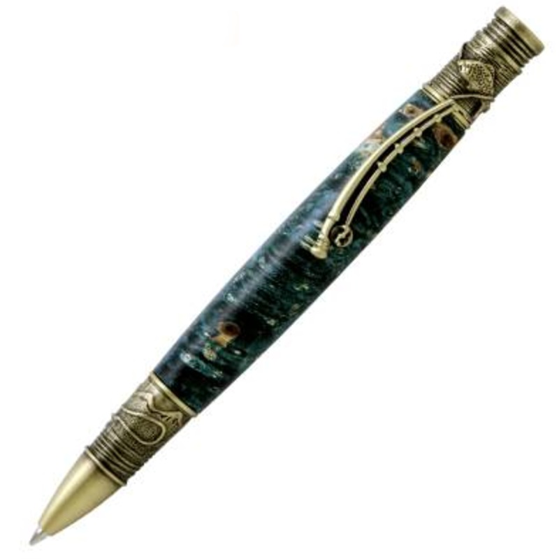 Fly Fishing Pen Kit PSI|Antique Brass|Antique Pewter|Antique Copper