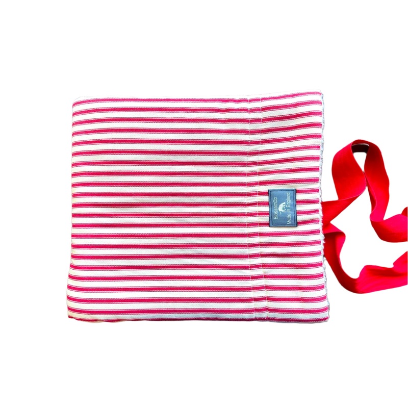 Luxury Dog Blanket – The Red Stripy One