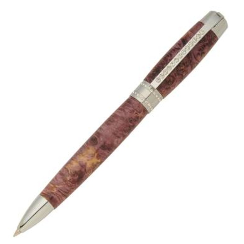 Princess Pen Kit – PSI|24K Gold w/Clear Stones|Chrome w/Clear Stones