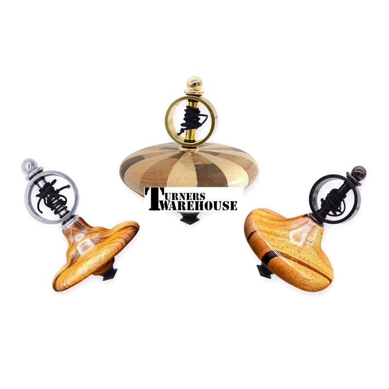 Spinning Top Kit|Gold|Chrome|Gun Metal