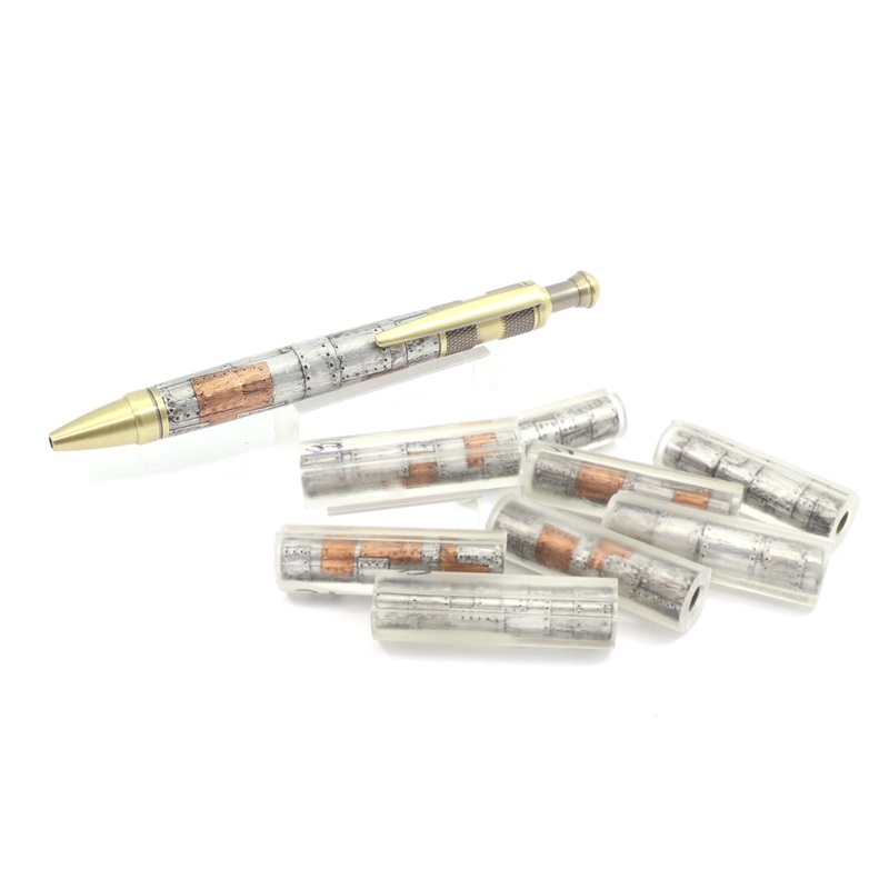 Steampunk Blanks|Monarch Family|Bolt Action|JR Series|Slimline|Field Click|Steampunk|Steampump|Aluminum & Copper|Brass Steampunk|Aluminum