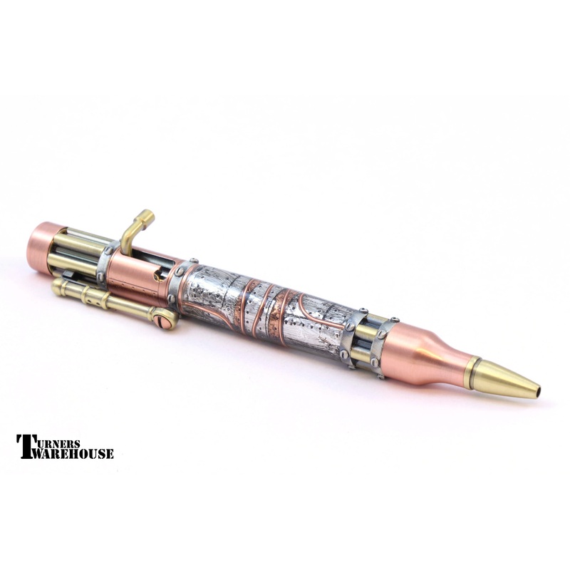 Steampunk Bolt Action Pen Kit by PSI