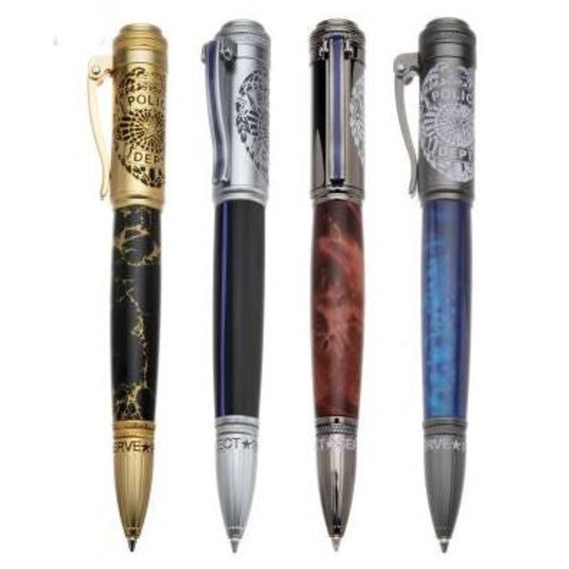 Police Pen Kit PSI|Matte 24kt Gold|Gun Metal