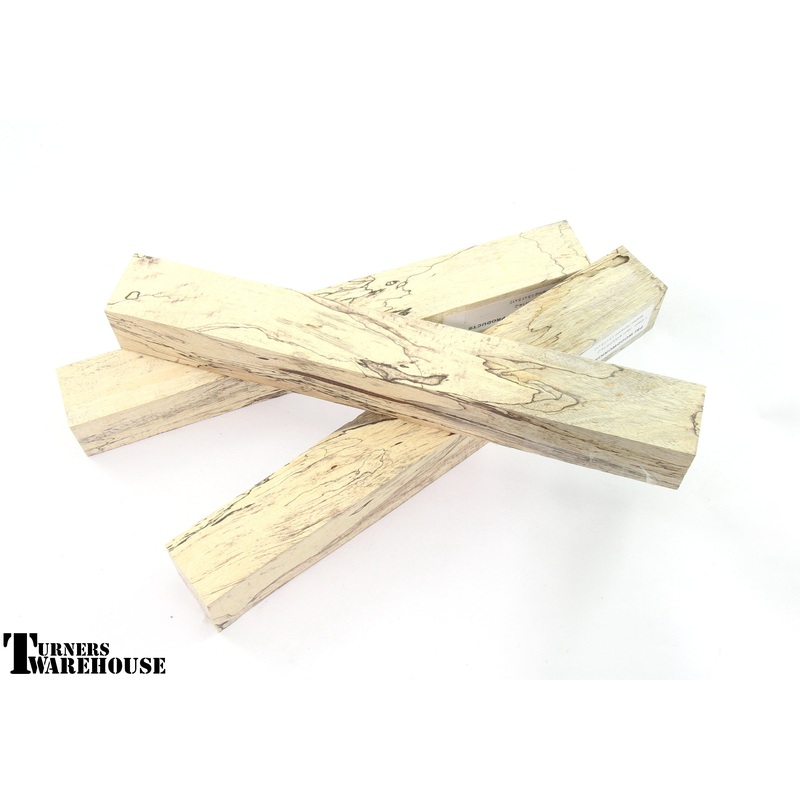 Spalted Tamarind Wood Handle Blank