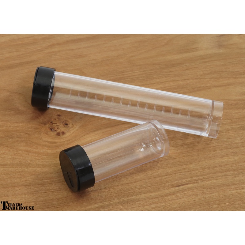 Spare Bottles / Jars|Plastic Tube|Glass Jar|Small Tube – 10 pack|Larger Tube – 5 pack|Small – 5 pack