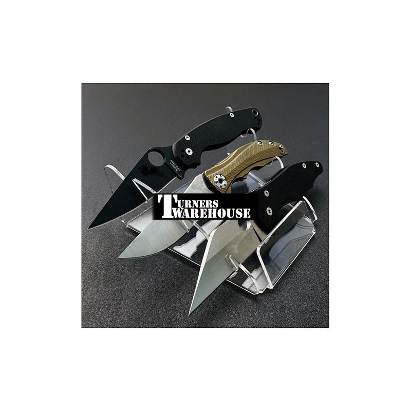 Acrylic Knife Display|Single Knife Stand|Tri Knife Stand