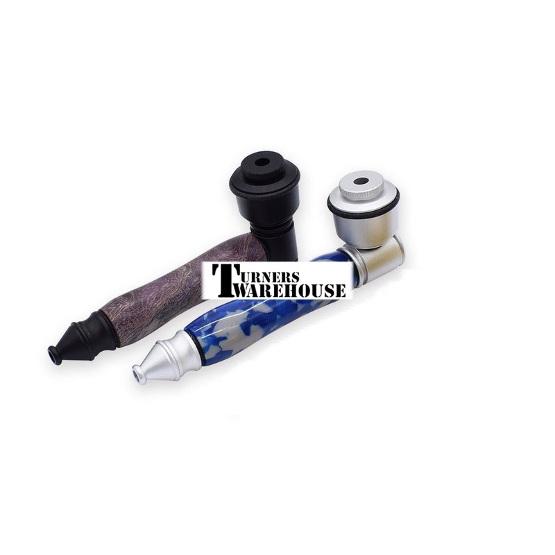 Pocket Pipe Kit|Aluminium|Black