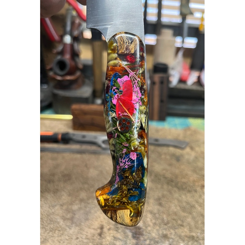 Top Choice Flower Knife Scales