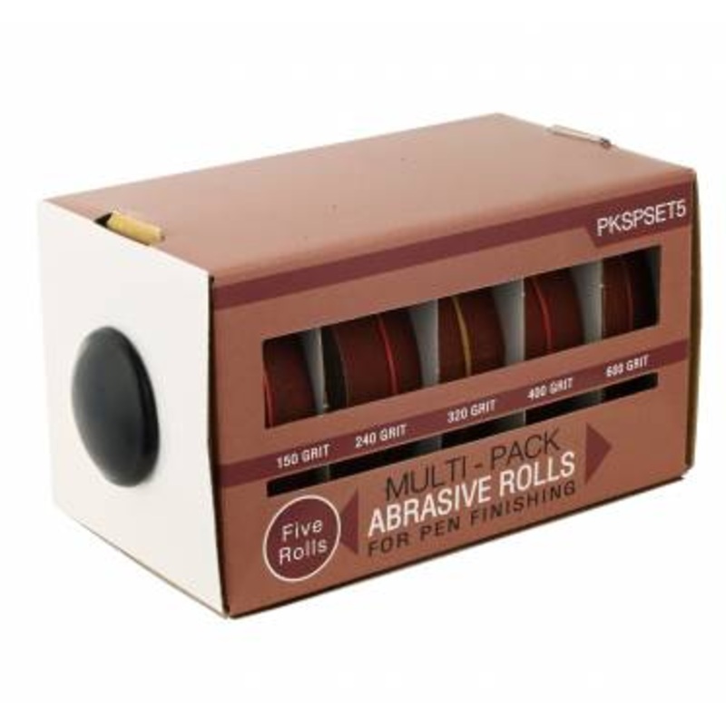 Abrasive Roll – 5 Assorted Grits