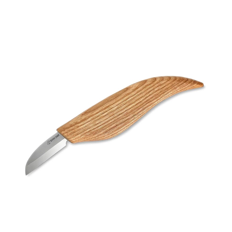 Beaver Craft Carving Knives|Bench Knife – C2|Chip Carving Knife – C6|Small Detail Knife – C7|Small Cutting Knife – C8|Detail Knife – C15|Curved Blade Knife – C18|Spoon Carving Knife – SK1|Palm Chisel Straight Rounded – P8/08|Palm V Tool- P12/02