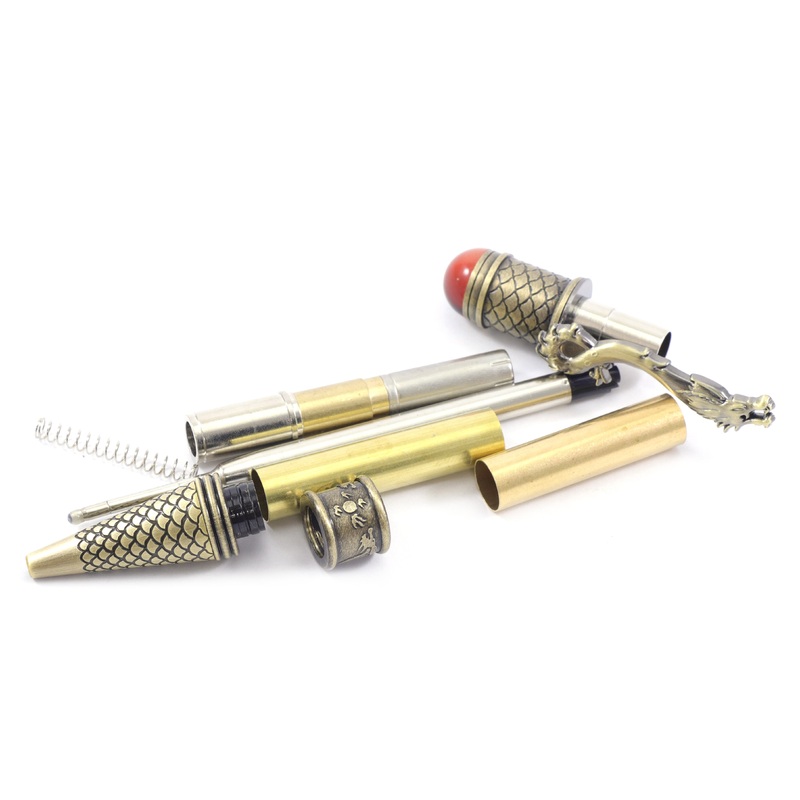 Dragon Z Ballpoint Pen Kit|Antique Brass|Antique Copper|Antique Pewter