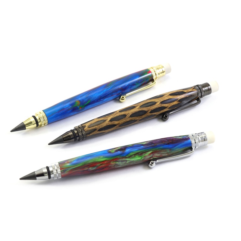 Everlasting Pencil Kit|Gun Metal|Chrome|Gold|Antique Brass