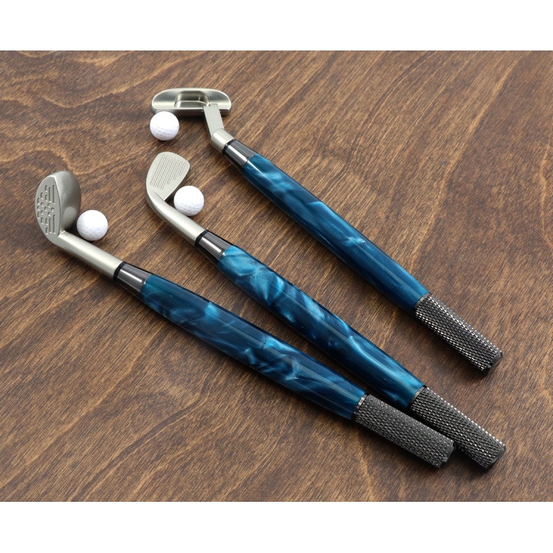 Golf Pen Kit|Wood|Iron|Putter|Gun Metal