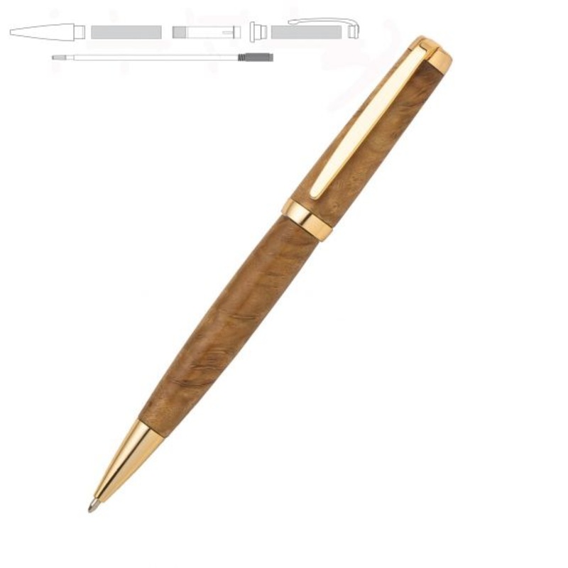 Graduate Twist Pen Kit PSI|Gold|Gun Metal|Chrome