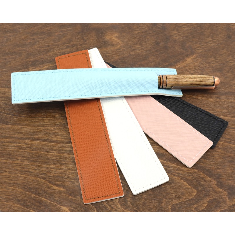 Slim Leatherette Pen Sleeve