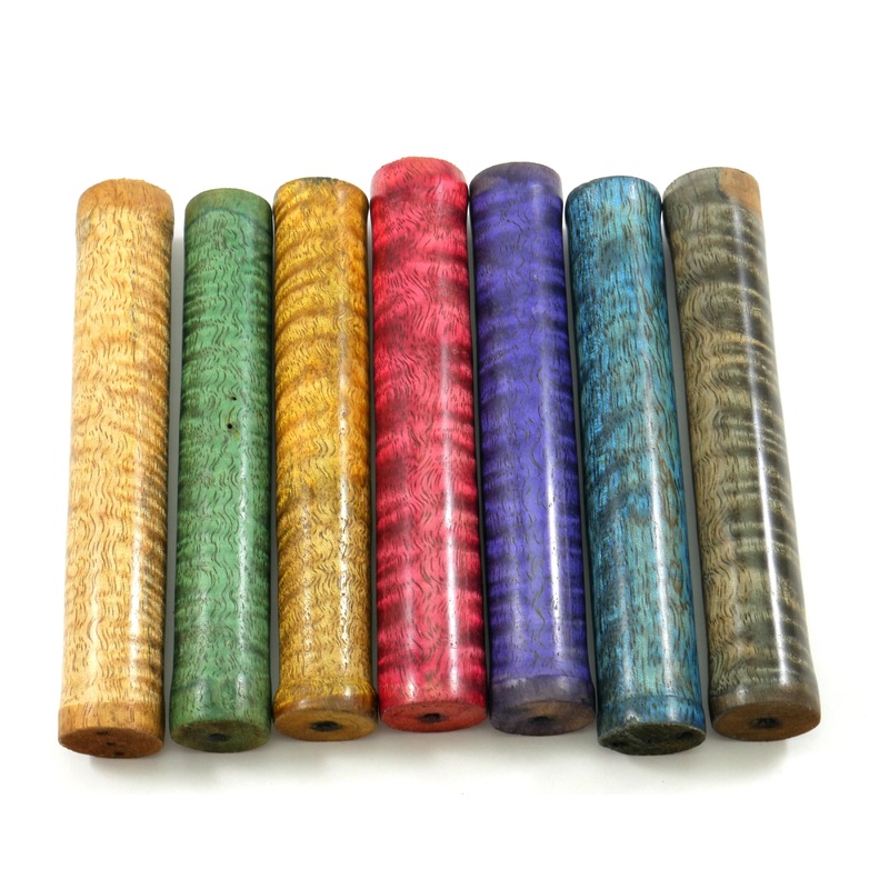 Stabilized Mango Pen Blanks|Clear|Green|Purple|Red|Gold|Blue|Black