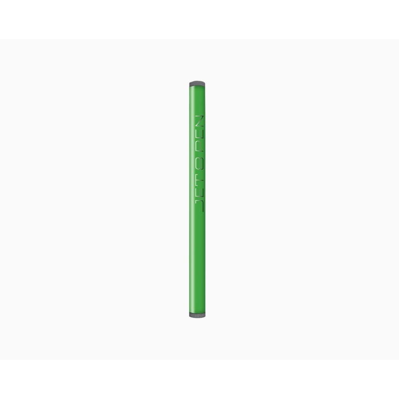 Green ballpoint pen